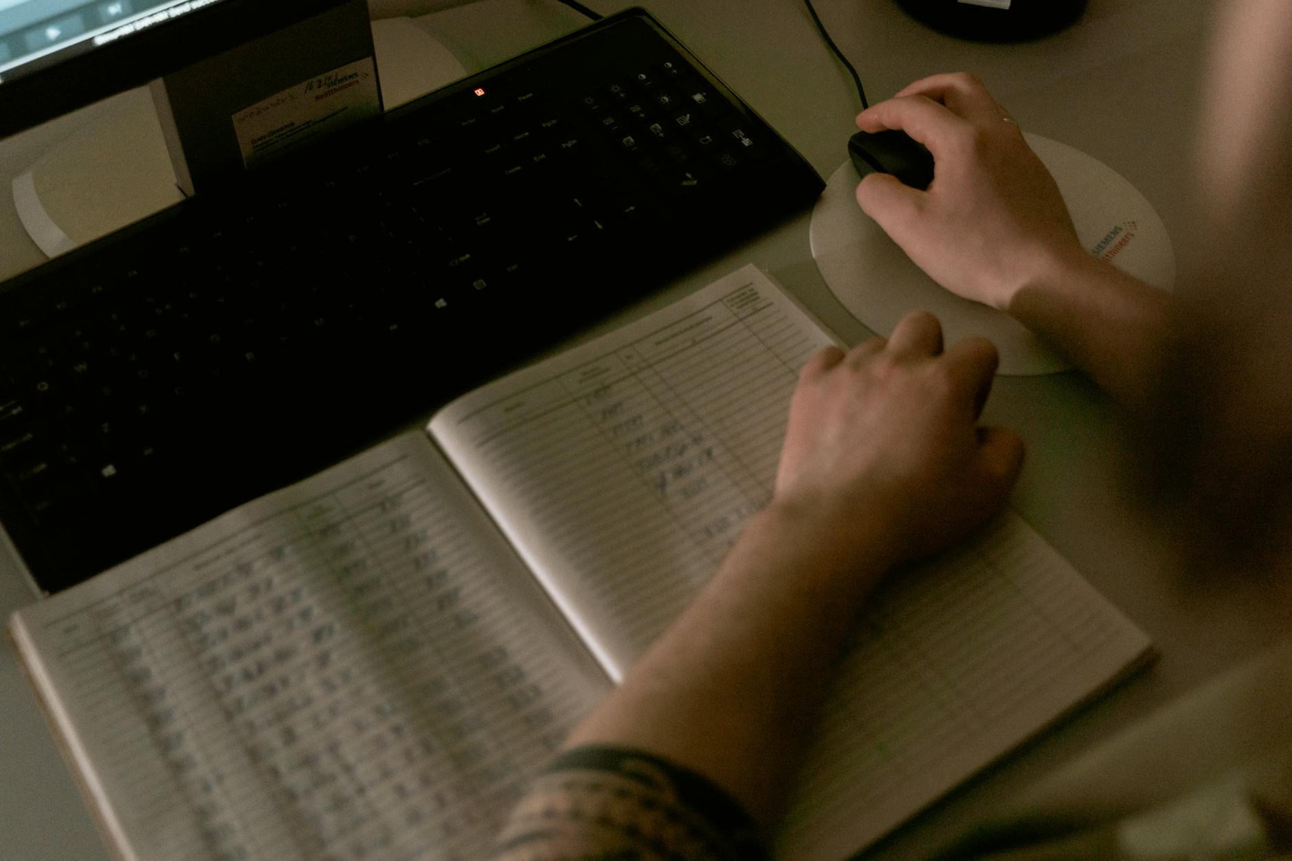 Digital scanner processing documents with computer monitoring technology