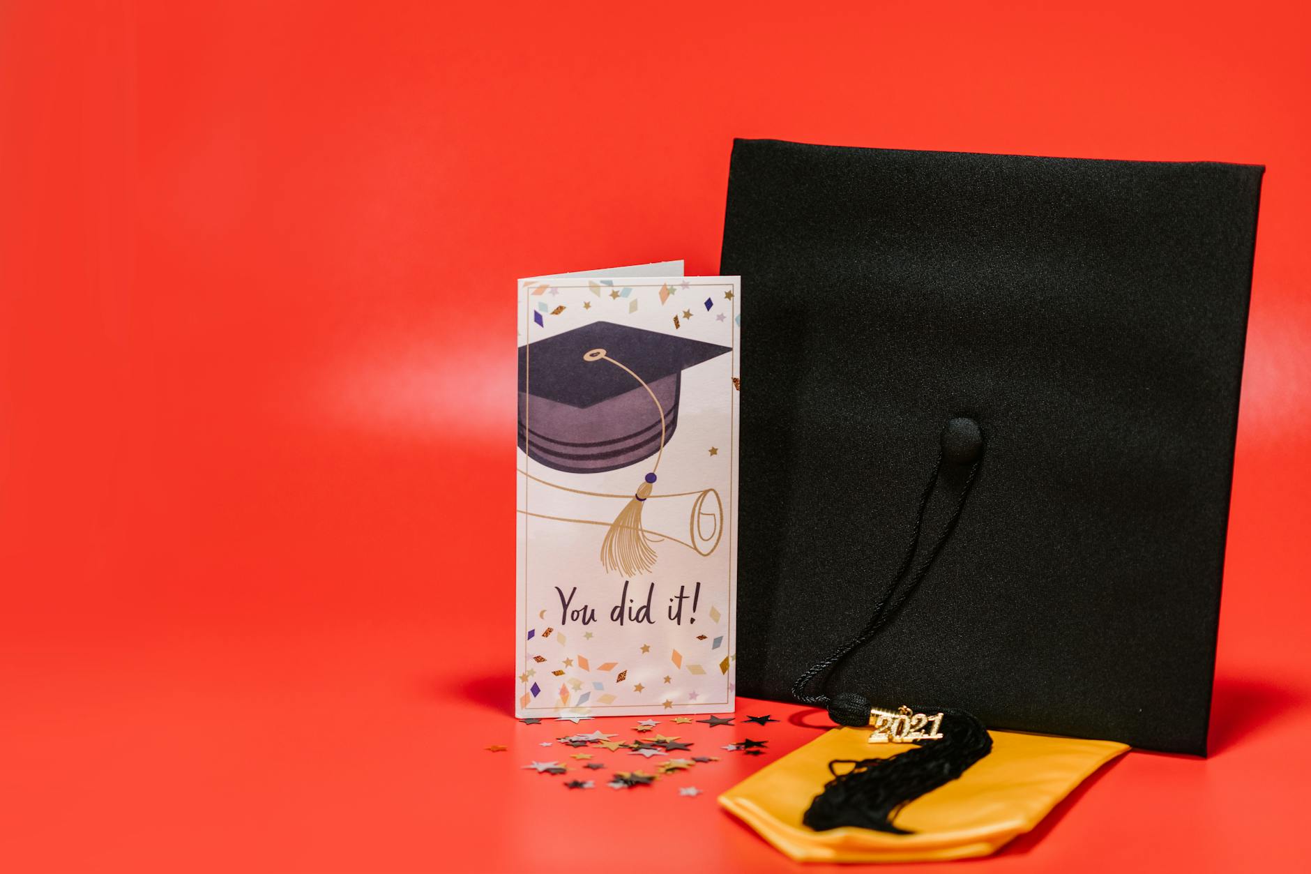 Graduation cap symbolizing student loan debt and educational financing challenges