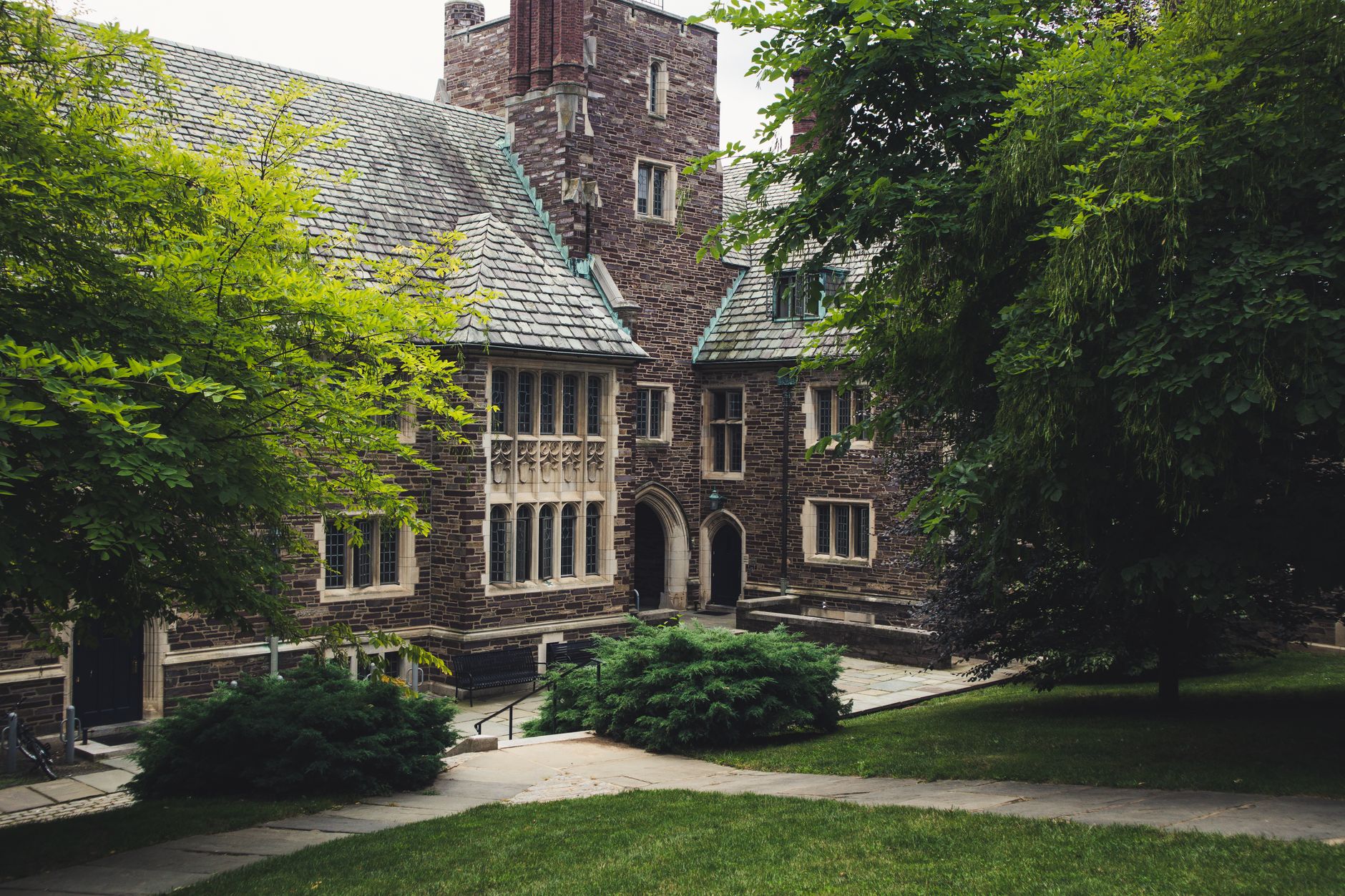 Large university campus building representing institutional endowment management