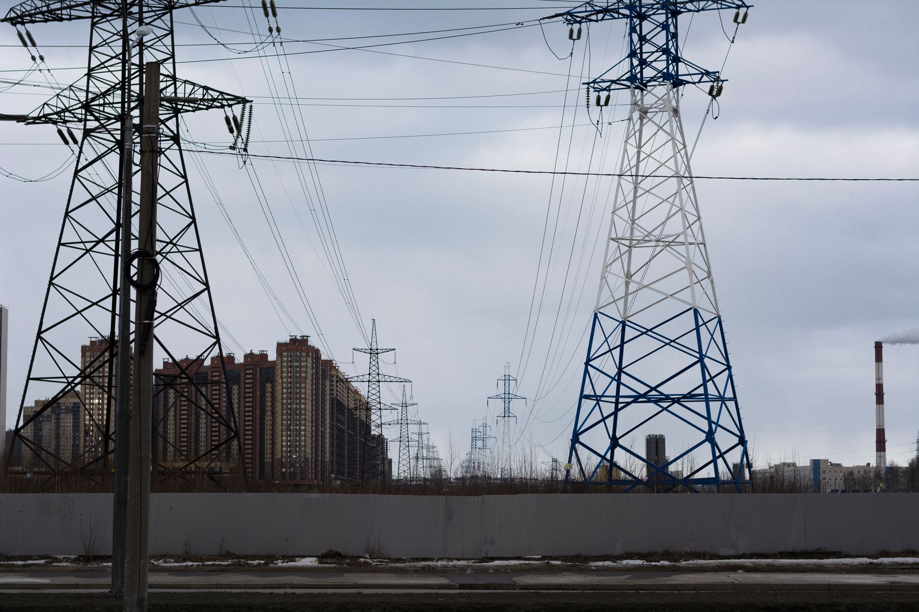Large-scale energy infrastructure facility representing long-term capital investment