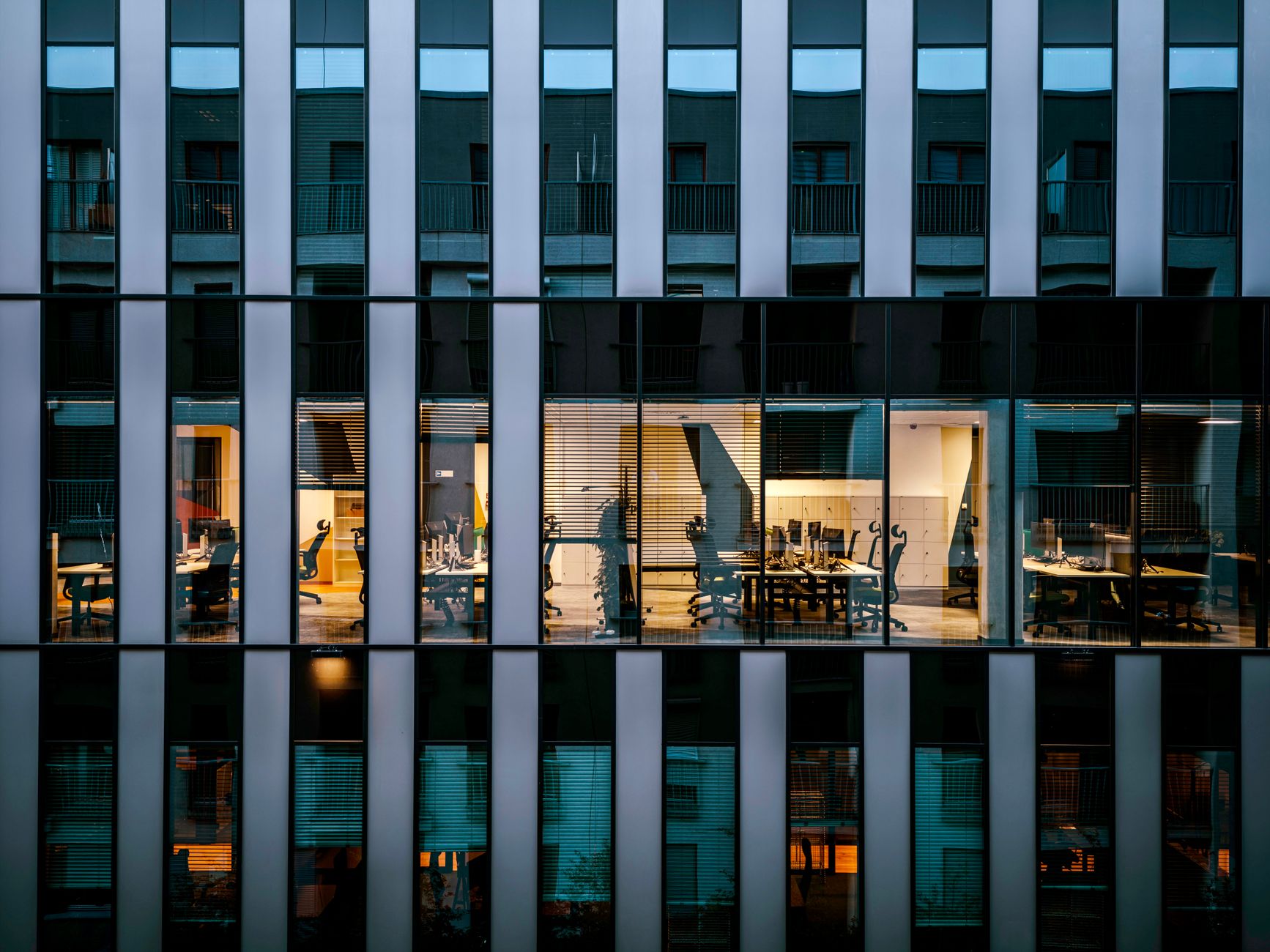 Modern financial office interior representing alternative investment management